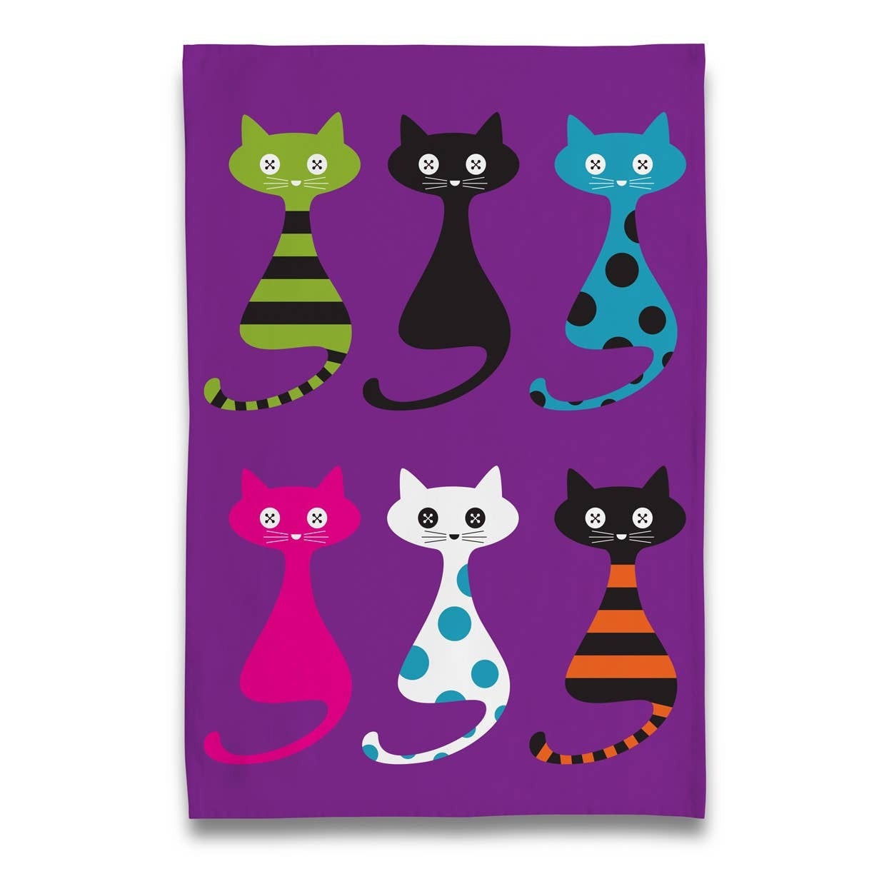 Cat Tea Towel Cat aMEWsement